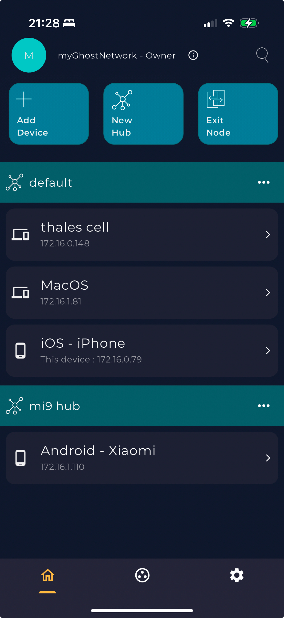 Create Phantom Hub